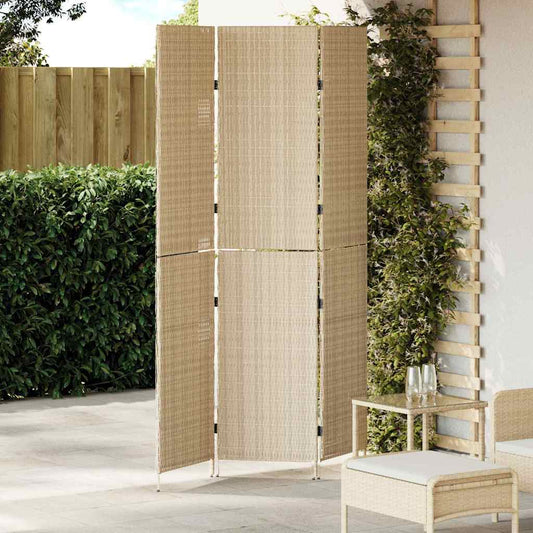Divisor de Ambiente Manual Bege 147 x 180 cm vime PE