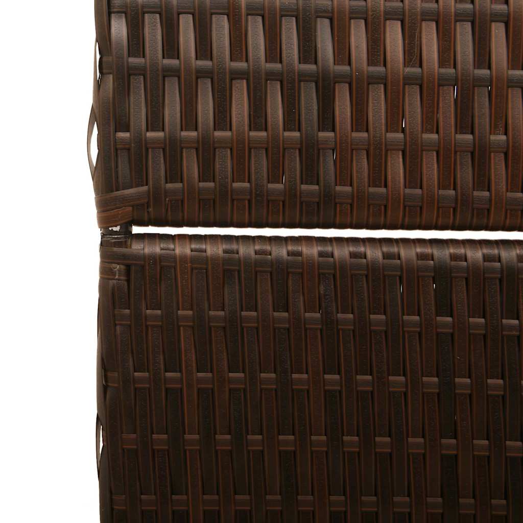 Divisor de Ambiente Manual Castanho 195 x 180 cm vime PE