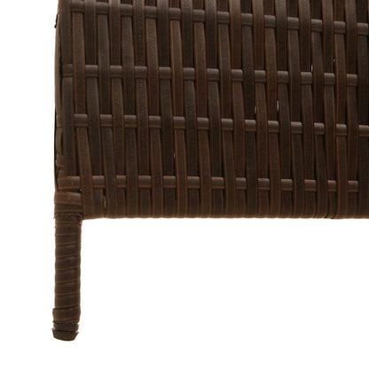 Divisor de Ambiente Manual Castanho 195 x 180 cm vime PE