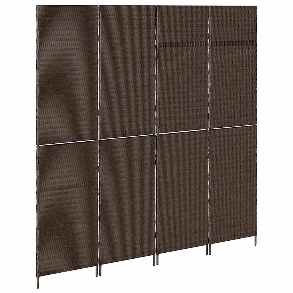 Divisor de Ambiente Manual Castanho 195 x 180 cm vime PE