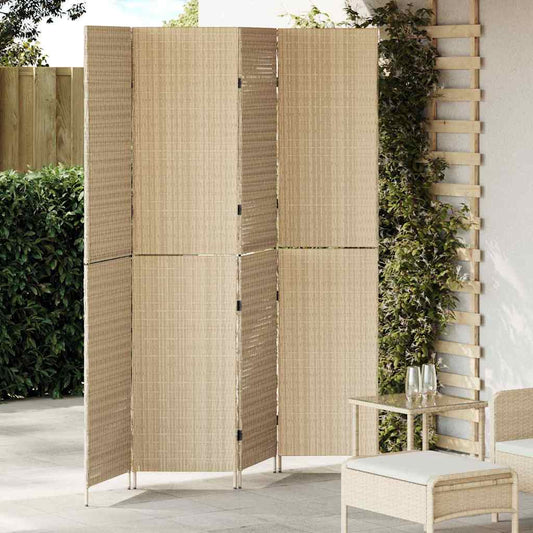 Divisor de Ambiente Manual Bege 196 x 200 cm vime PE