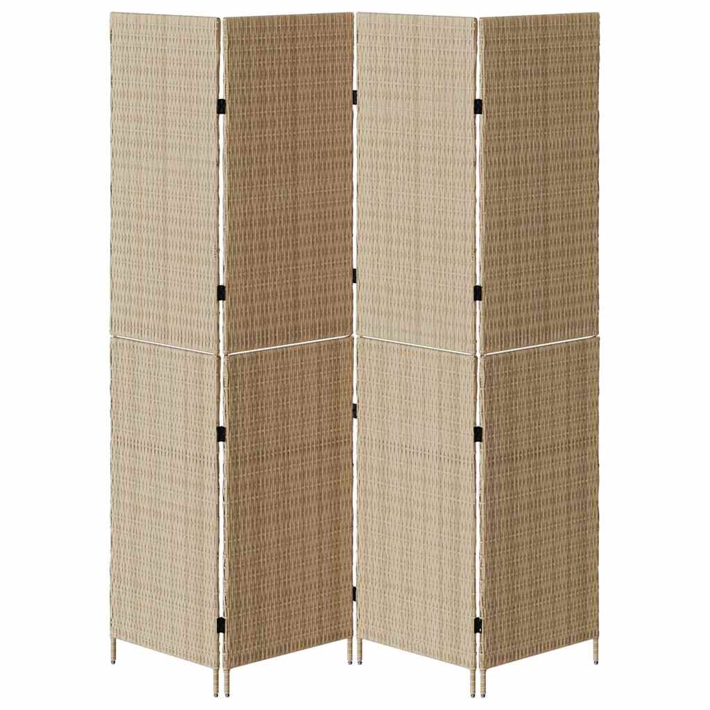 Divisor de Ambiente Manual Bege 196 x 200 cm vime PE