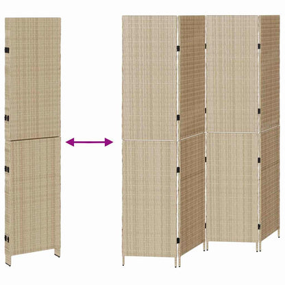 Divisor de Ambiente Manual Bege 196 x 200 cm vime PE