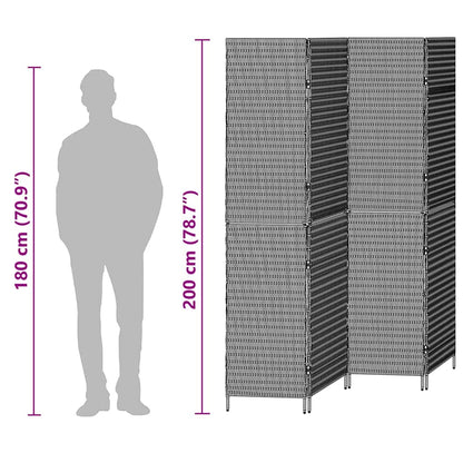 Divisor de Ambiente Manual Bege 196 x 200 cm vime PE