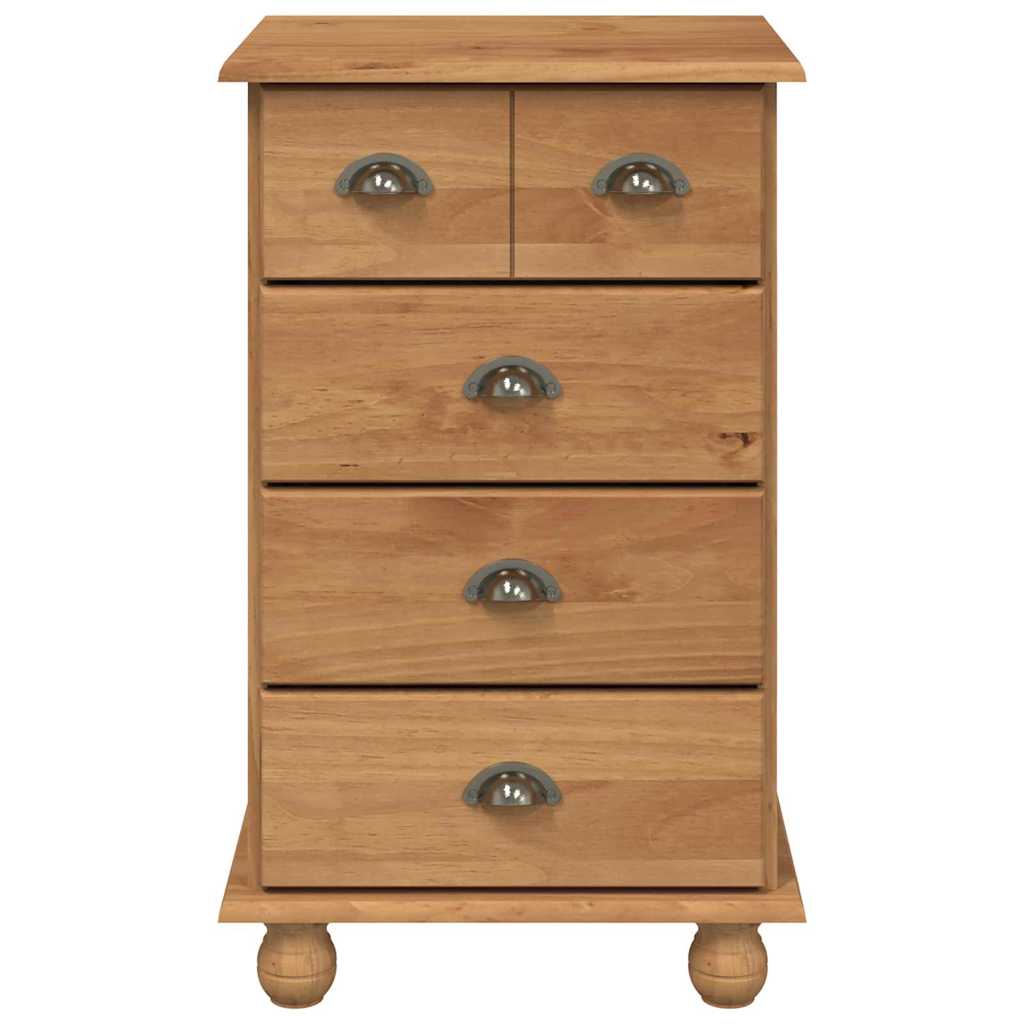 Cômoda ASKIM Castanho 45.8 x 40 x 79 cm Madeira de pinho maciça