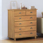 Cômoda ASKIM Castanho 91 x 40 x 95,5 cm Madeira de pinho maciça