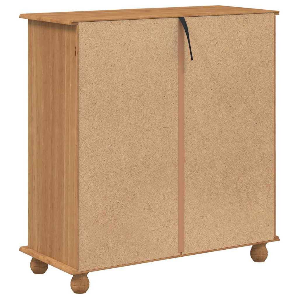 Cômoda ASKIM Castanho 91 x 40 x 95,5 cm Madeira de pinho maciça