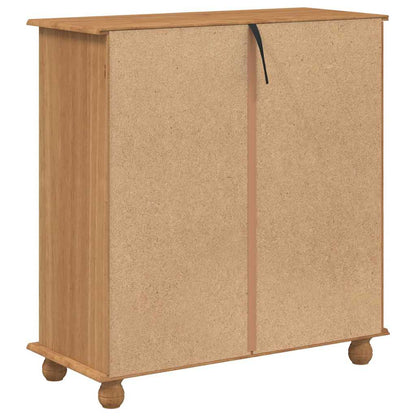 Cômoda ASKIM Castanho 91 x 40 x 95,5 cm Madeira de pinho maciça