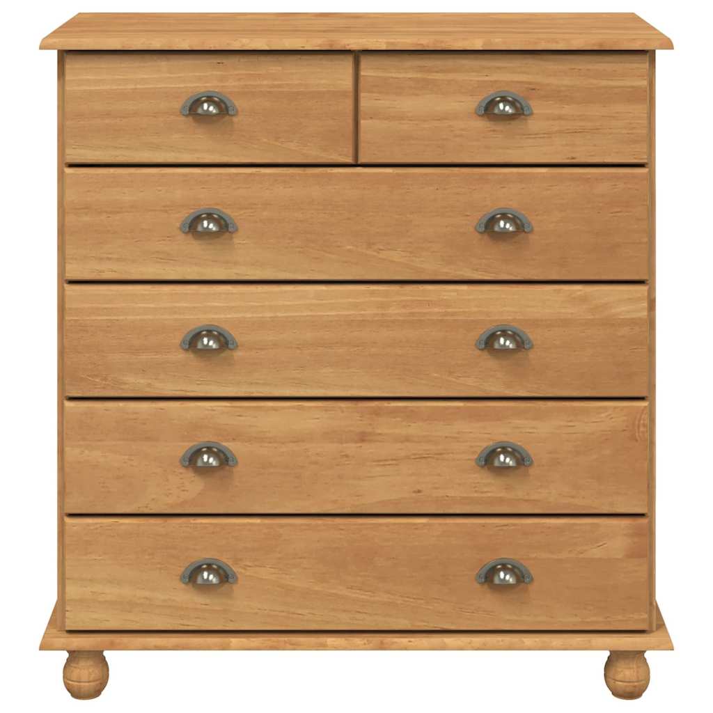 Cômoda ASKIM Castanho 91 x 40 x 95,5 cm Madeira de pinho maciça