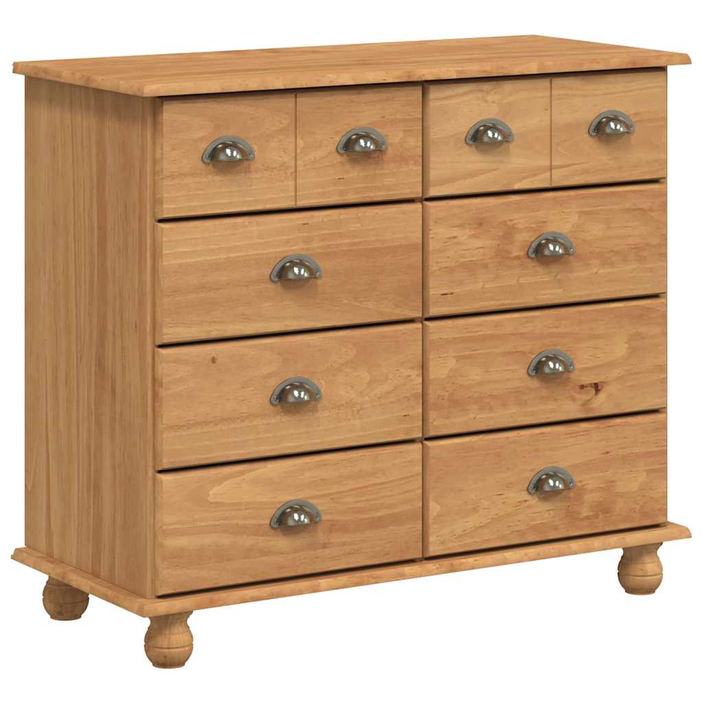 Cômoda ASKIM Castanho 91 x 40 x 79 cm Madeira de pinho maciça