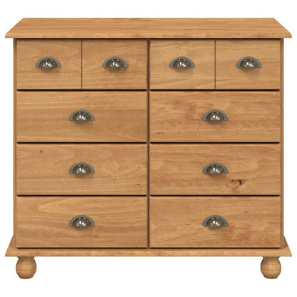 Cômoda ASKIM Castanho 91 x 40 x 79 cm Madeira de pinho maciça