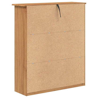 Hutch ASKIM 91 x 30 x 104 cm Madeira maciça de pinho