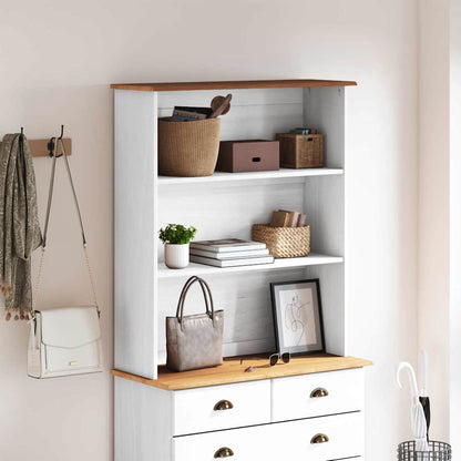 Hutch ASKIM 91 x 30 x 104 cm Madeira maciça de pinho