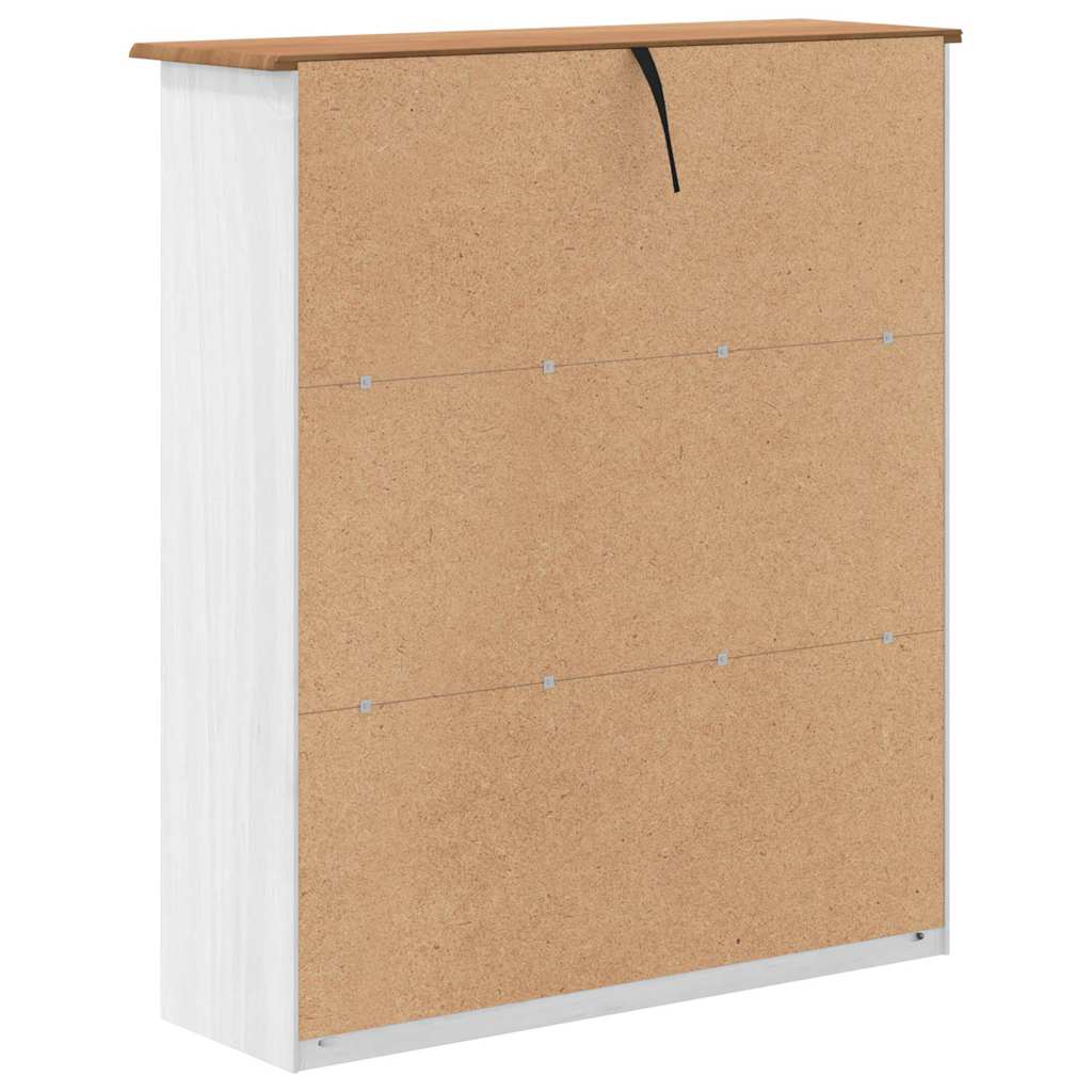 Hutch ASKIM 91 x 30 x 104 cm Madeira maciça de pinho