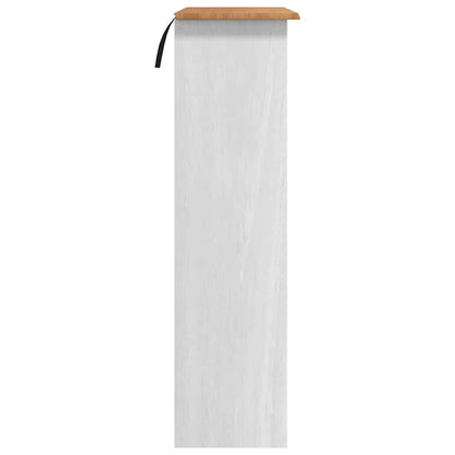 Hutch ASKIM 91 x 30 x 104 cm Madeira maciça de pinho