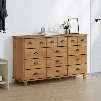 Cômoda com gaveta ASKIM Castanho 79 x 40 x 133.5 cm