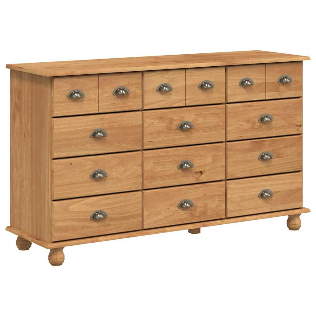 Cômoda com gaveta ASKIM Castanho 79 x 40 x 133.5 cm