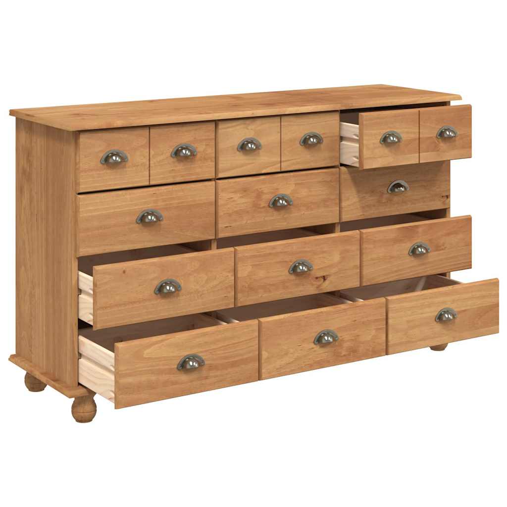 Cômoda com gaveta ASKIM Castanho 79 x 40 x 133.5 cm