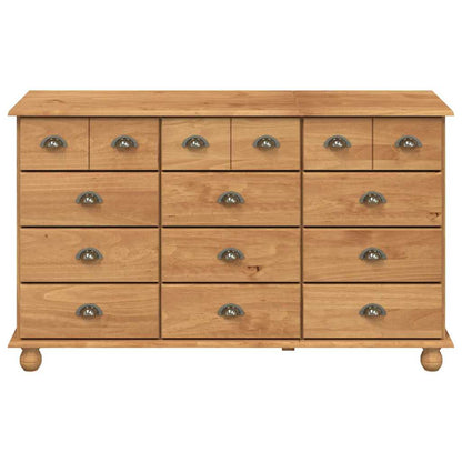 Cômoda com gaveta ASKIM Castanho 79 x 40 x 133.5 cm