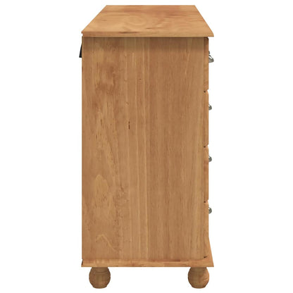 Cômoda com gaveta ASKIM Castanho 79 x 40 x 133.5 cm