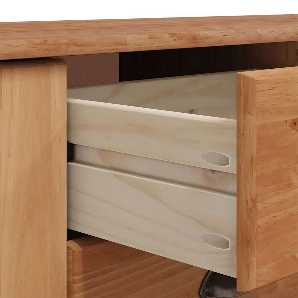 Buffet ASKIM 133,5 x 40 x 79 cm Madeira de pinho maciça