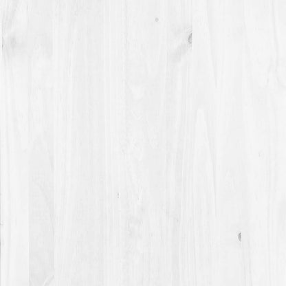 Armário de Vinho ASKIM Branco com Topo de Mel 57 x 37 x 114 cm