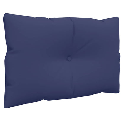 Almofadões p/ sofá de paletes 3 pcs tecido oxford azul-marinho