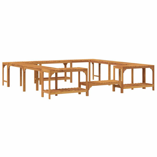Cerca de Banheira Quente Quadrada ao Ar Livre 250 x 250 cm