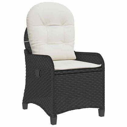 Poltrona reclinável Preto 56 x 66 x 95cm vime PE