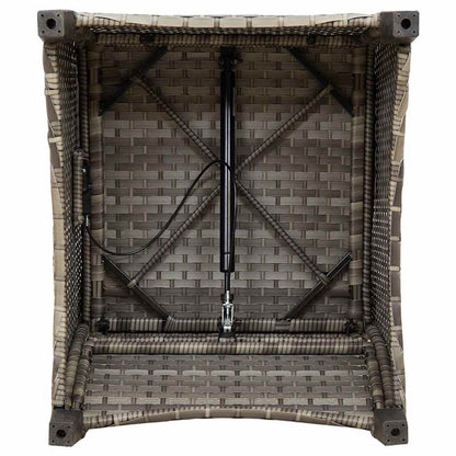 Poltrona reclinável Cinzeto 56 x 66 x 95cm vime PE