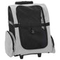 Carrinho para animais de estimação 3 em 1 Design Cinza 48x32x(57-106) cm Tecido Oxford