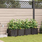 Vasos de Jardim Castanho 160 x 40 x 37.5 cm Aço