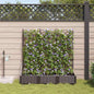 Vasos de Jardim Castanho 120 x 40 x 126 cm Aço