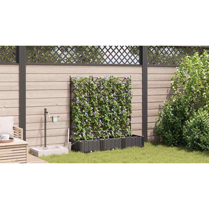 Vasos de Jardim Preto 120 x 40 x 126 cm Aço