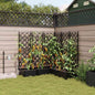 Vasos de Jardim Preto 120 x 120 x 126 cm Aço