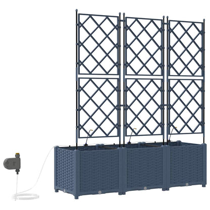 Vasos de Jardim Cinzeto 120 x 40 x 142 cm Aço