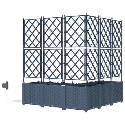 Vasos de Jardim Cinzeto 120 x 120 x 126 cm Aço