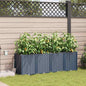 Vasos de Jardim Cinzeto 160 x 40 x 52 cm Aço