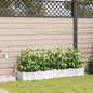 Vasos de Jardim Branco 160 x 40 x 22 cm Aço
