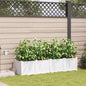 Vasos de Jardim Branco 160 x 40 x 37.5 cm Aço