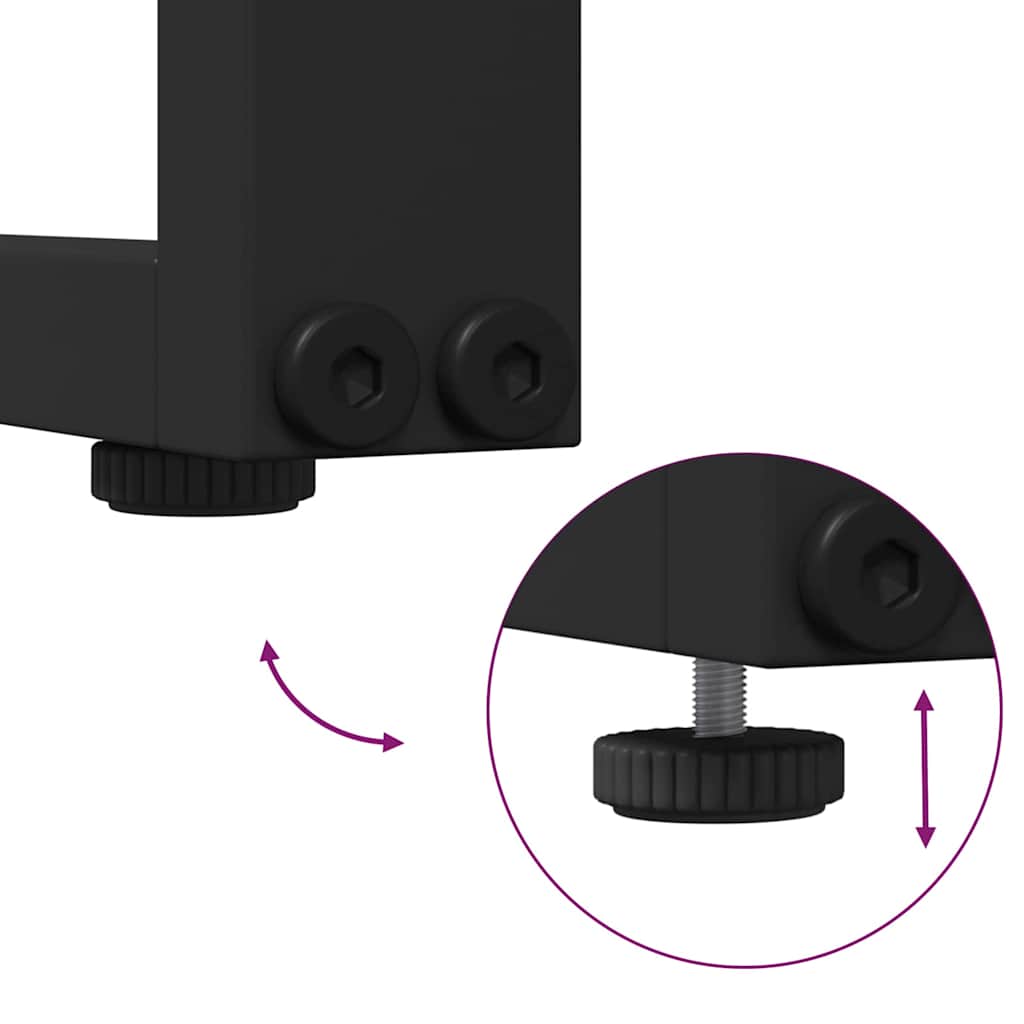 Mesa de Jardim Castanho 100 x 55 x 70 cm madeira