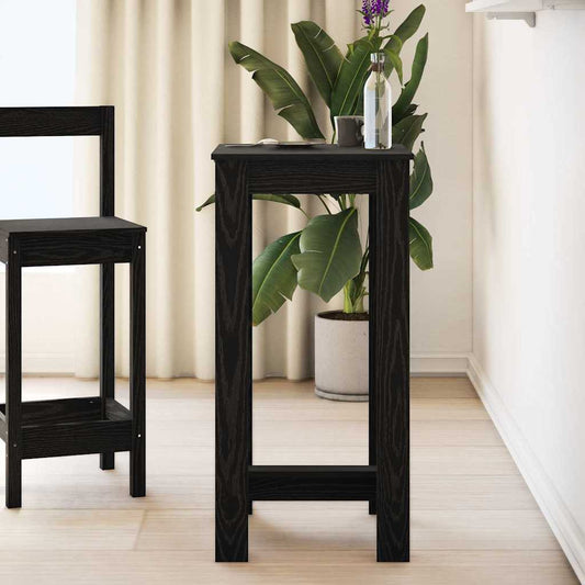 Mesa de bar Carvalho Preto 51 x 50 x 103,5 cm