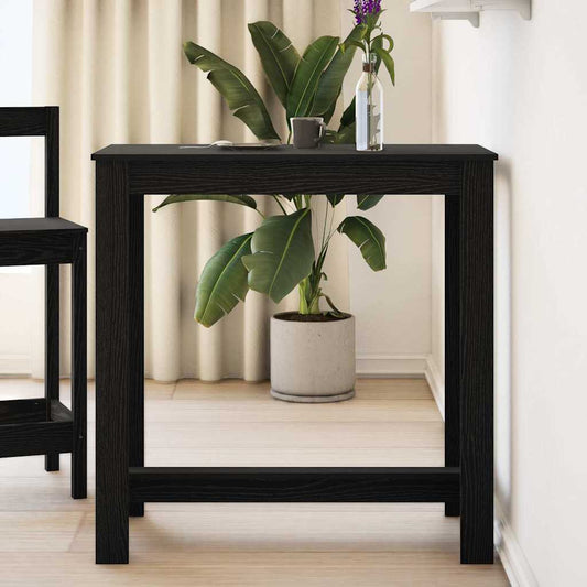 Mesa de bar Carvalho Preto 102 x 50 x 103,5 cm