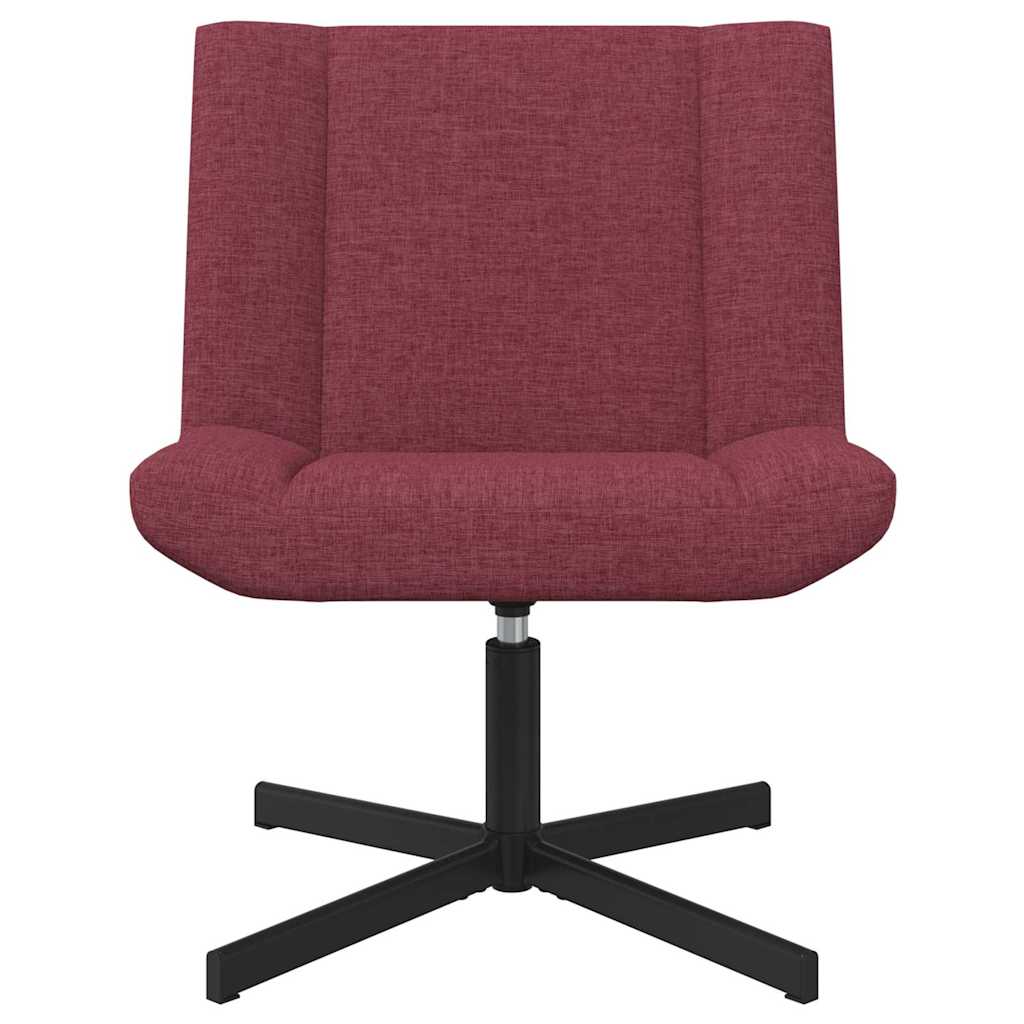 Cadeira giratória Vinho Vermelho 63 x 75 x 76 cm tecido