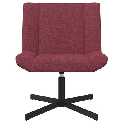 Cadeira giratória Vinho Vermelho 63 x 75 x 76 cm tecido