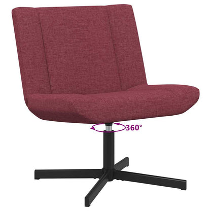 Cadeira giratória Vinho Vermelho 63 x 75 x 76 cm tecido