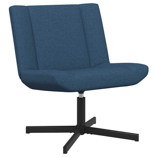 Cadeira giratória Azul 63 x 75 x 76 cm tecido