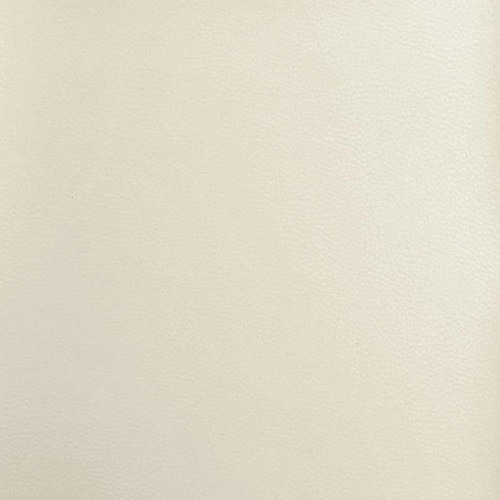 Cadeira giratória Creme 63 x 75 x 76 cm PU