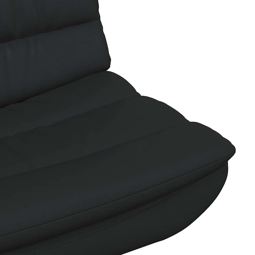 Cadeira giratória Preto 63 x 75 x 76 cm PU Brilhante