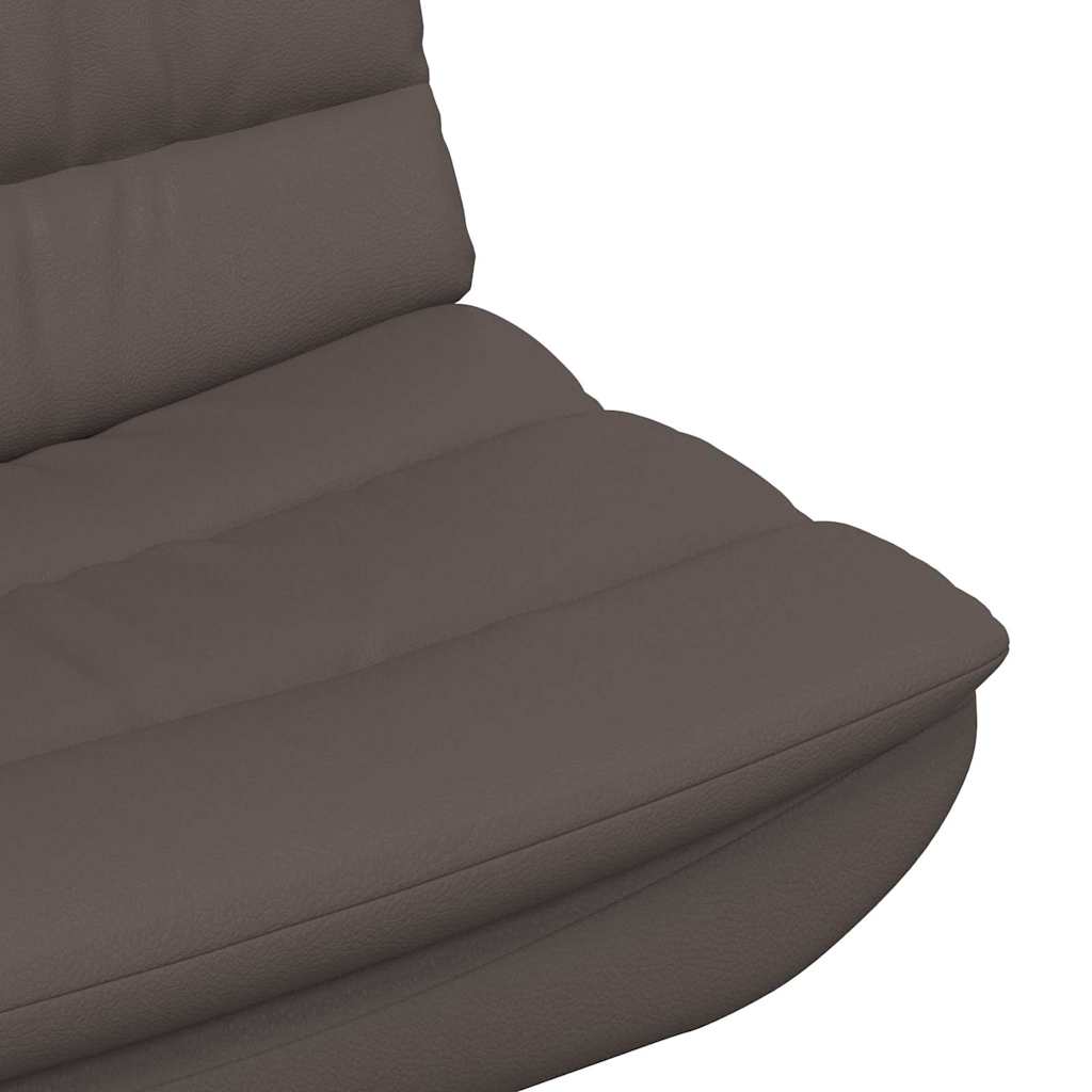 Cadeira giratória Castanho 63 x 75 x 76 cm PU Brilhante
